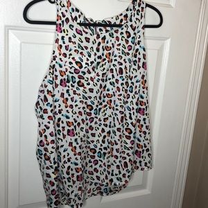 Cheetah print top